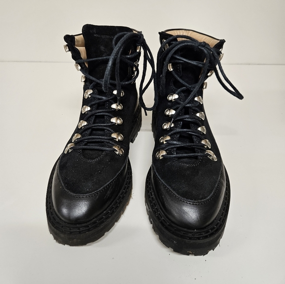 Royal Republiq Downtown Hiker Black Boots - Picture 3 of 8